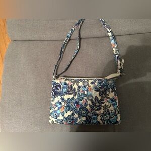 Vera Bradley stitch triple compartment crossbody